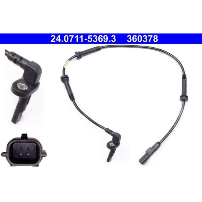 ATE 24.0711-5369.3 Sensor, Raddrehzahl ATE 24.0711-5369.3 Sensor, Raddrehzahl