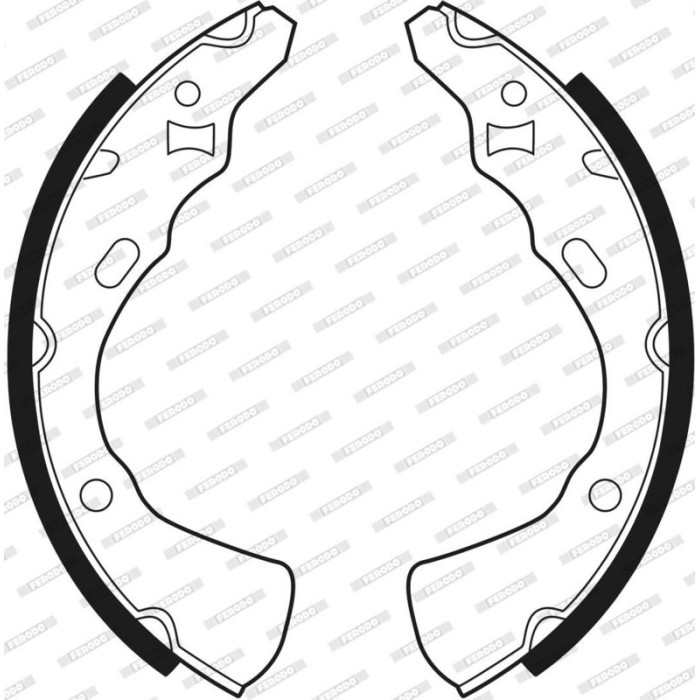 Ferodo FSB264 Bremsbackensatz PREMIER Ferodo FSB264 Bremsbackensatz PREMIER