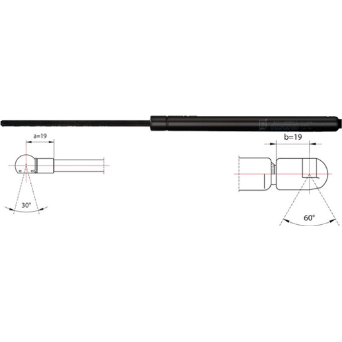 Gasfeder, Koffer-/Laderaum 2110485 Gasfeder, Koffer-/Laderaum 2110485