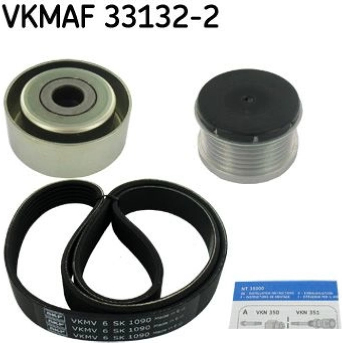 Keilrippenriemensatz VKMAF 33132-2 Keilrippenriemensatz VKMAF 33132-2