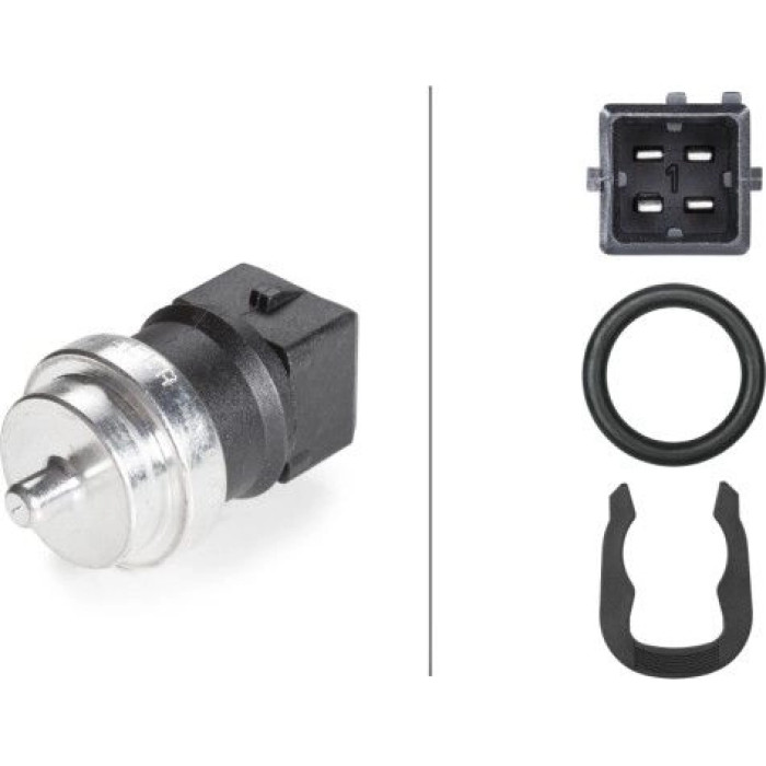 Hella 6PT 009 309-551 Sensor, Kühlmitteltemperatur Hella 6PT 009 309-551 Sensor, Kühlmitteltemperatur
