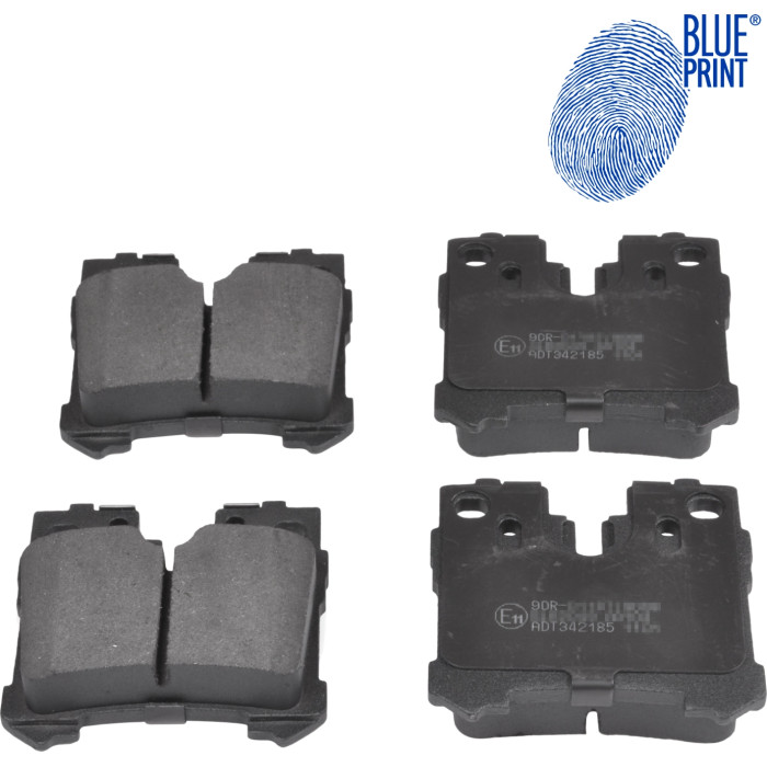 Blue Print ADT342185 Bremsbelagsatz, Scheibenbremse