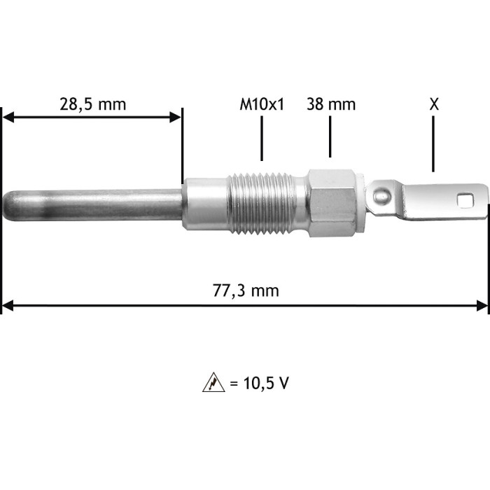 Valeo 345197 Glühkerze