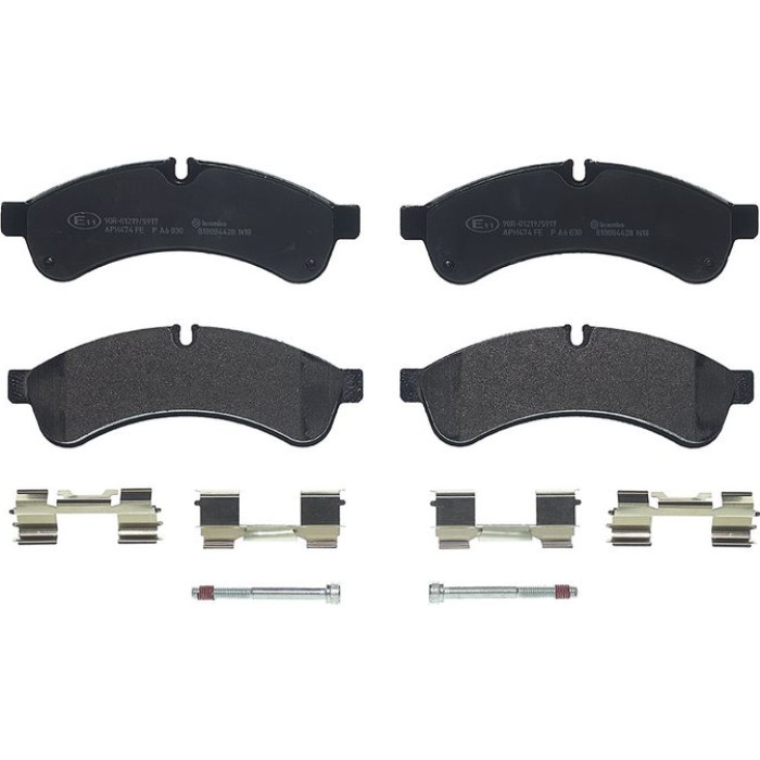 Brembo P A6 030 Bremsbelagsatz, Scheibenbremse PRIME LINE Brembo P A6 030 Bremsbelagsatz, Scheibenbremse PRIME LINE