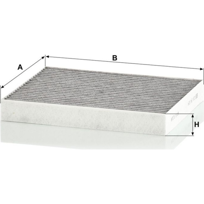 MANN-FILTER CUK 24 024 Innenraumfilter, Aktivkohlefilter MANN-FILTER CUK 24 024 Innenraumfilter, Aktivkohlefilter