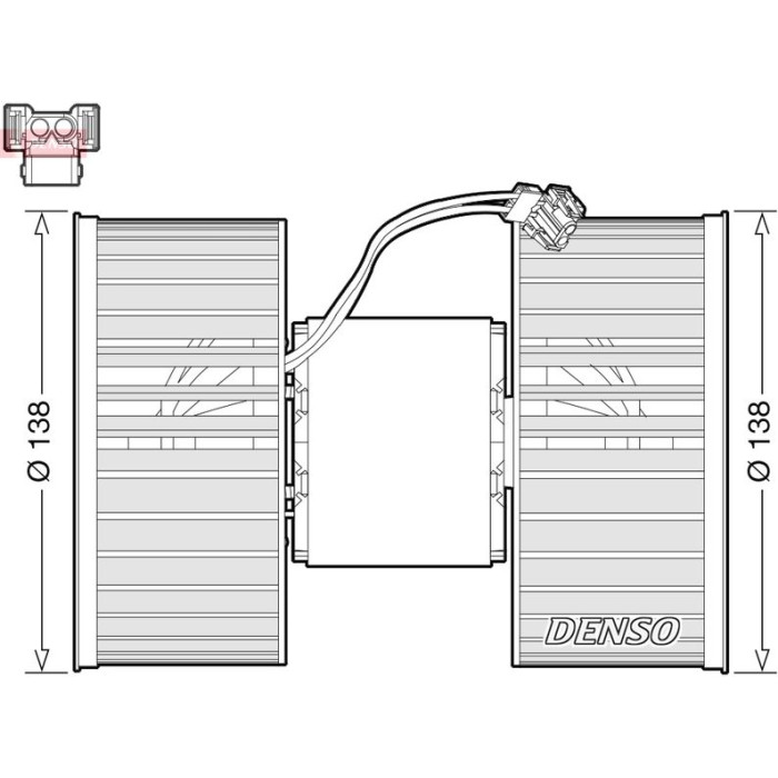 Denso DEA05006 Innenraumgebläse