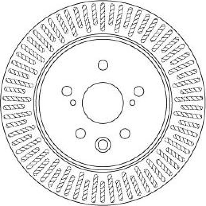TRW DF6691 Bremsscheibe