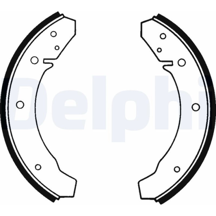 Delphi LS1098 Bremsbackensatz Delphi LS1098 Bremsbackensatz