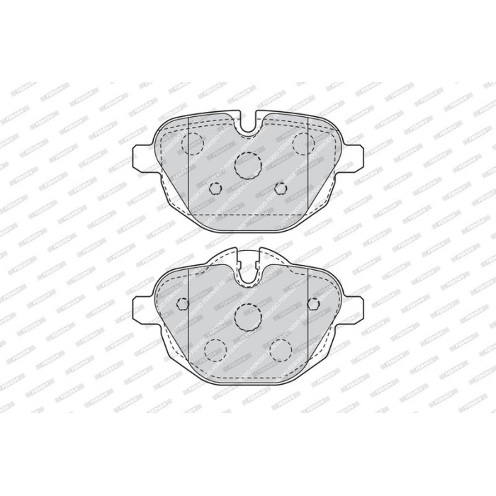 Ferodo FDB4376 Bremsbelagsatz, Scheibenbremse PREMIER ECO FRICTION