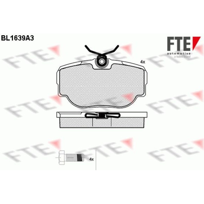 FTE 9010261 Bremsbelagsatz, Scheibenbremse FTE 9010261 Bremsbelagsatz, Scheibenbremse