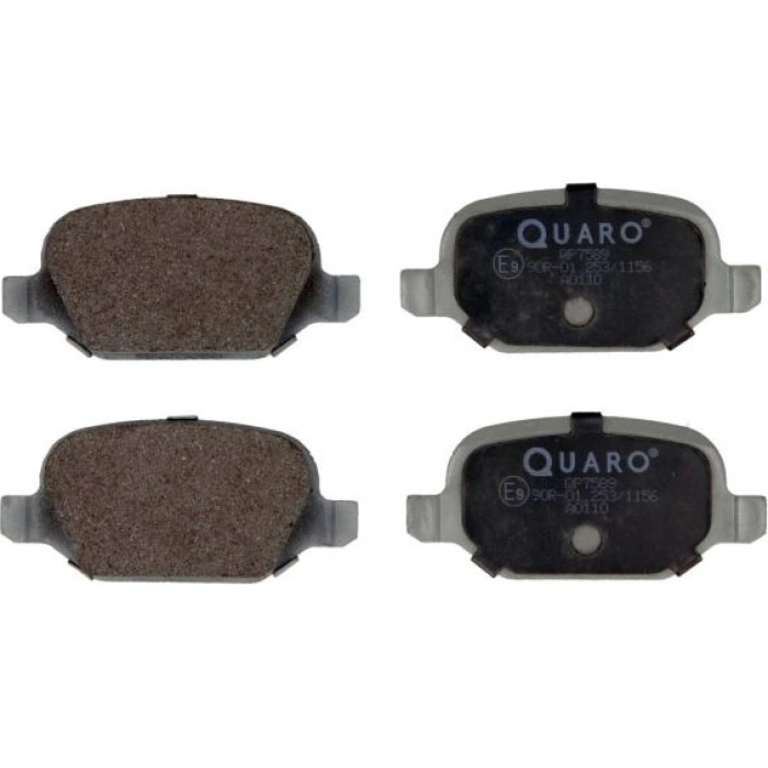 QUARO QP7589 Bremsbelagsatz, Scheibenbremse QUARO QP7589 Bremsbelagsatz, Scheibenbremse