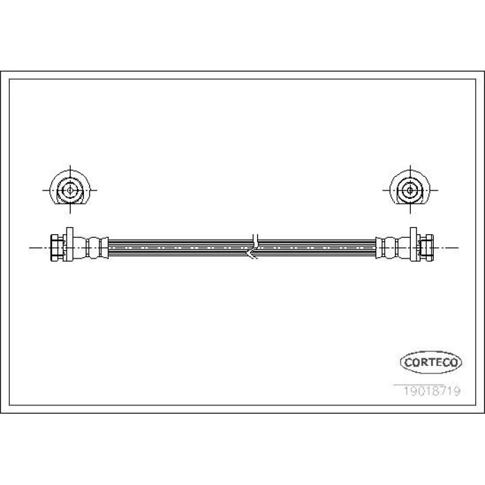 Corteco 19018719 Bremsschlauch