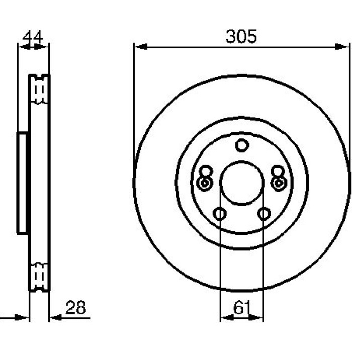 BOSCH 0 986 479 109 Bremsscheibe BOSCH 0 986 479 109 Bremsscheibe