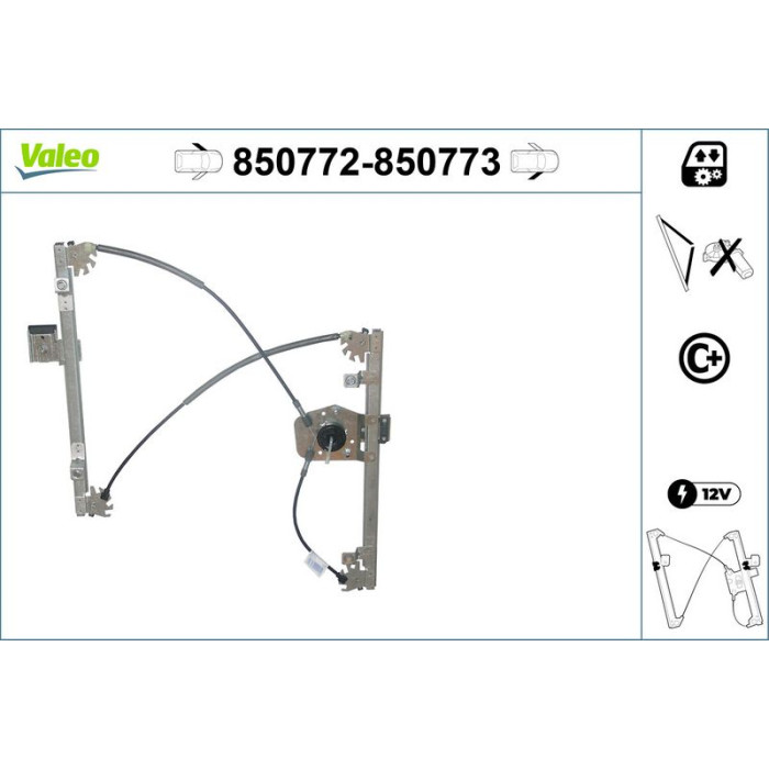 Valeo 850773 Fensterheber Valeo 850773 Fensterheber
