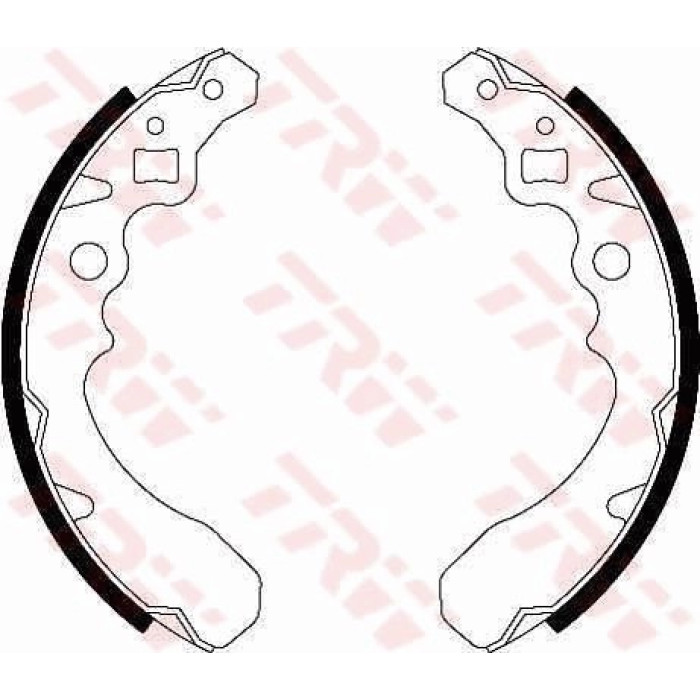 TRW GS8282 Bremsbackensatz