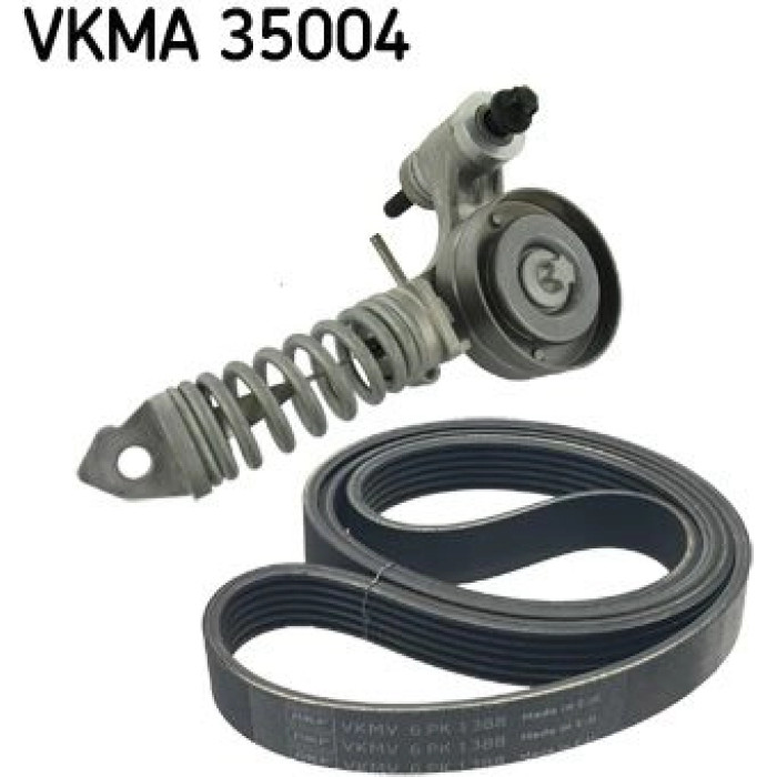 Keilrippenriemensatz VKMA 35004 Keilrippenriemensatz VKMA 35004