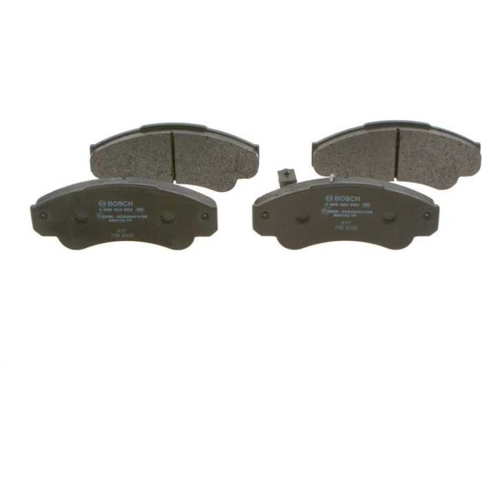 BOSCH 0 986 494 850 Bremsbelagsatz, Scheibenbremse BOSCH 0 986 494 850 Bremsbelagsatz, Scheibenbremse