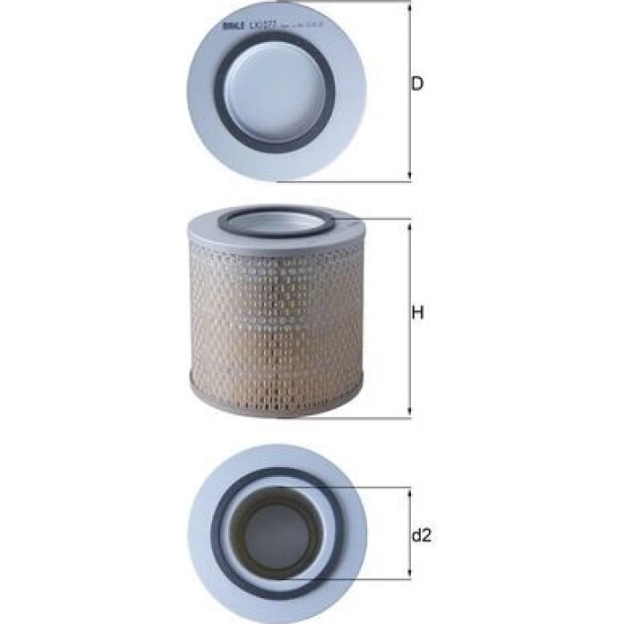 Knecht LX 1077 Luftfilter Knecht LX 1077 Luftfilter