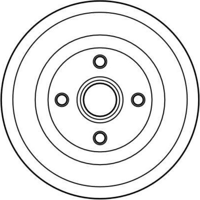 TRW DB4179 Bremstrommel