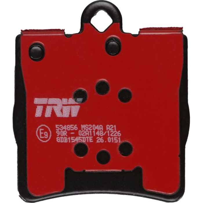 TRW GDB1545DTE Bremsbelagsatz, Scheibenbremse DTEC COTEC TRW GDB1545DTE Bremsbelagsatz, Scheibenbremse DTEC COTEC