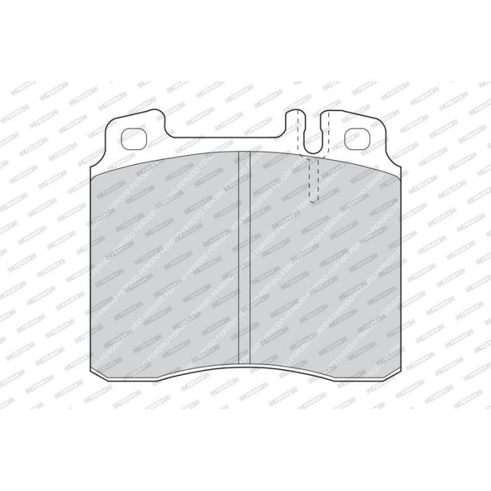 Ferodo FDB800 Bremsbelagsatz, Scheibenbremse PREMIER ECO FRICTION Ferodo FDB800 Bremsbelagsatz, Scheibenbremse PREMIER ECO FRICTION