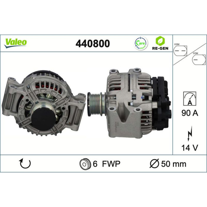 Valeo 440800 Generator RE-GEN - AT