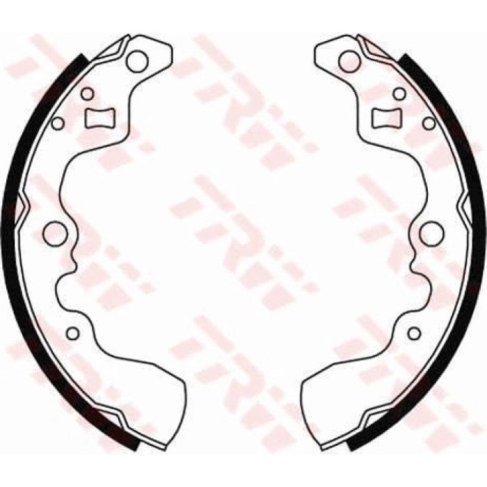 TRW GS8448 Bremsbackensatz