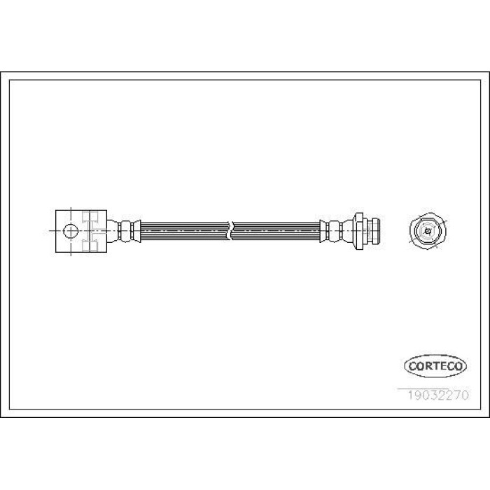 Corteco 19032270 Bremsschlauch