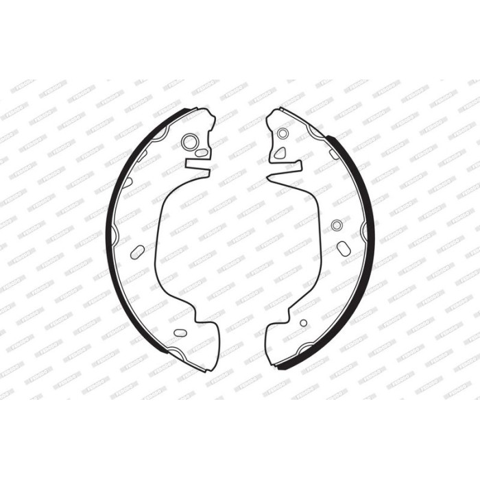 Ferodo FSB542 Bremsbackensatz PREMIER