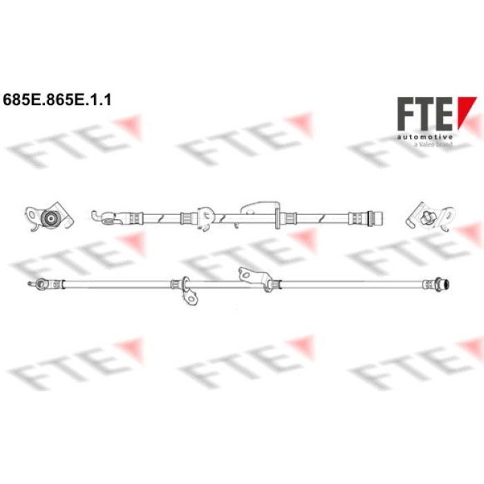 FTE 9240831 Bremsschlauch