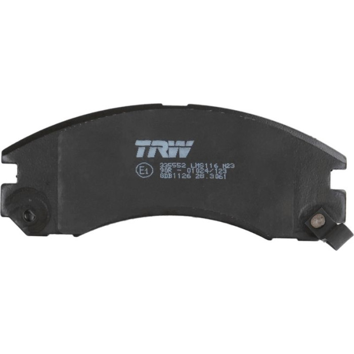 TRW GDB1126 Bremsbelagsatz, Scheibenbremse COTEC TRW GDB1126 Bremsbelagsatz, Scheibenbremse COTEC