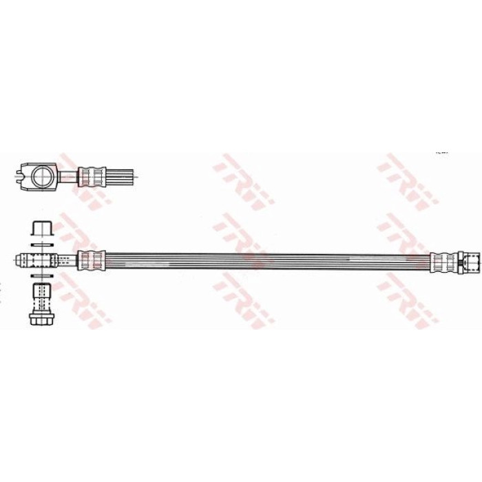 TRW PHD1015 Bremsschlauch TRW PHD1015 Bremsschlauch