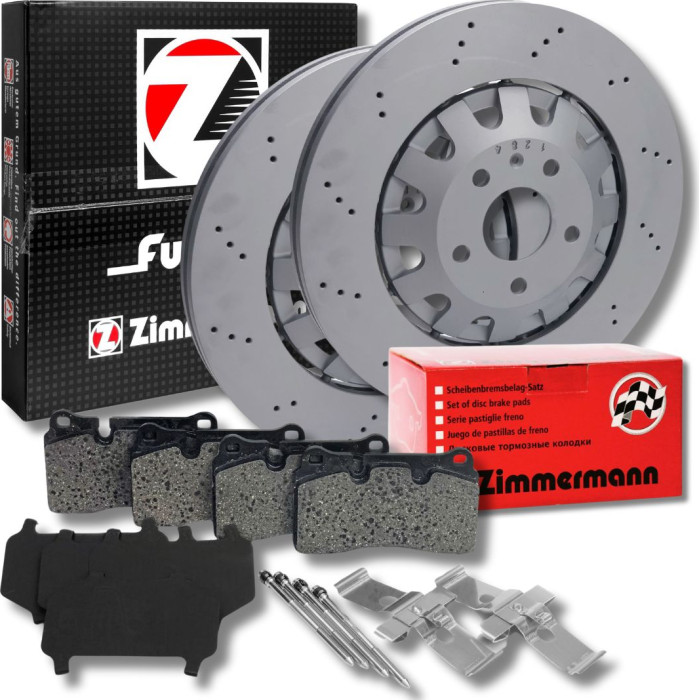 ZIMMERMANN FORMULA Z Bremsscheibe 370mm + Bremsbeläge