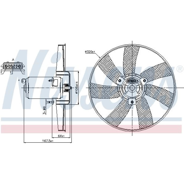 Nissens 85677 Lüfter, Motorkühlung Nissens 85677 Lüfter, Motorkühlung