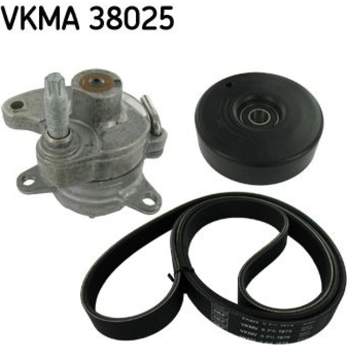 Keilrippenriemensatz VKMA 38025 Keilrippenriemensatz VKMA 38025