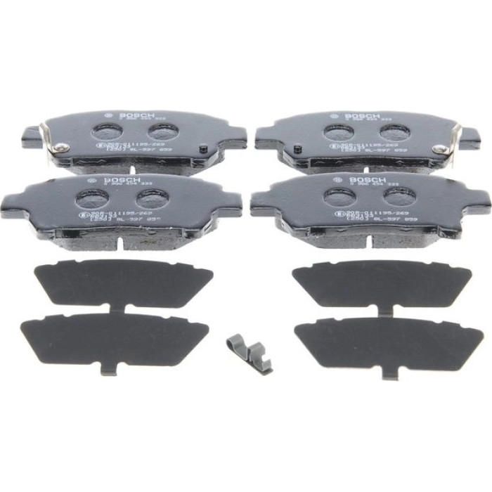 BOSCH 0 986 494 333 Bremsbelagsatz, Scheibenbremse BOSCH 0 986 494 333 Bremsbelagsatz, Scheibenbremse