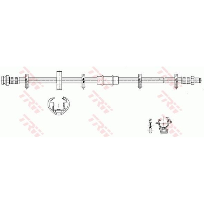 TRW PHB183 Bremsschlauch TRW PHB183 Bremsschlauch