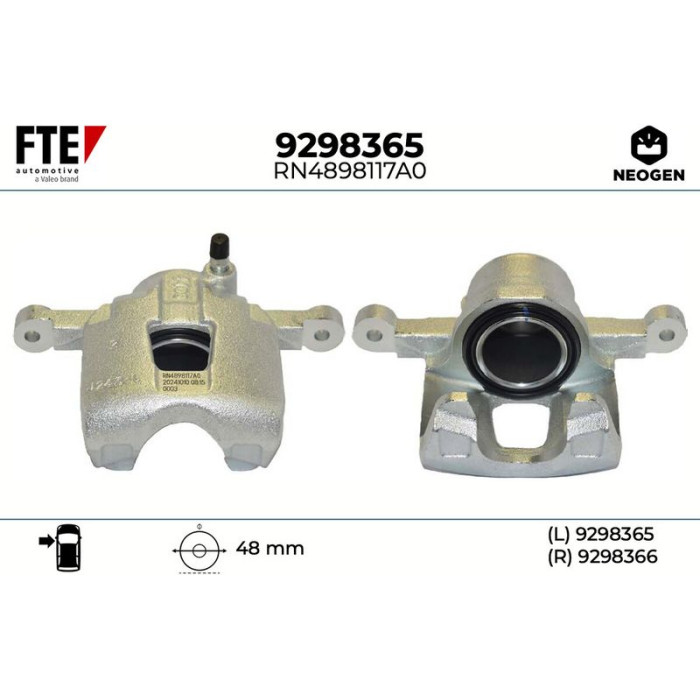 FTE 9298365 Bremssattel NEOGEN FTE 9298365 Bremssattel NEOGEN