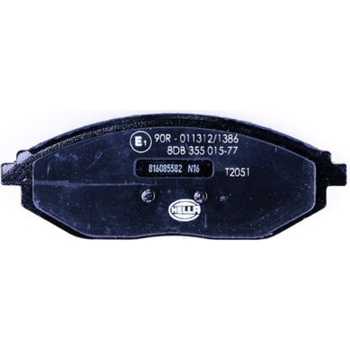 Hella 8DB 355 015-771 Bremsbelagsatz, Scheibenbremse Hella 8DB 355 015-771 Bremsbelagsatz, Scheibenbremse