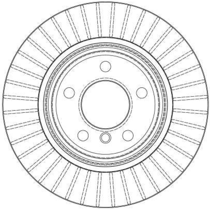 TRW DF4299 Bremsscheibe
