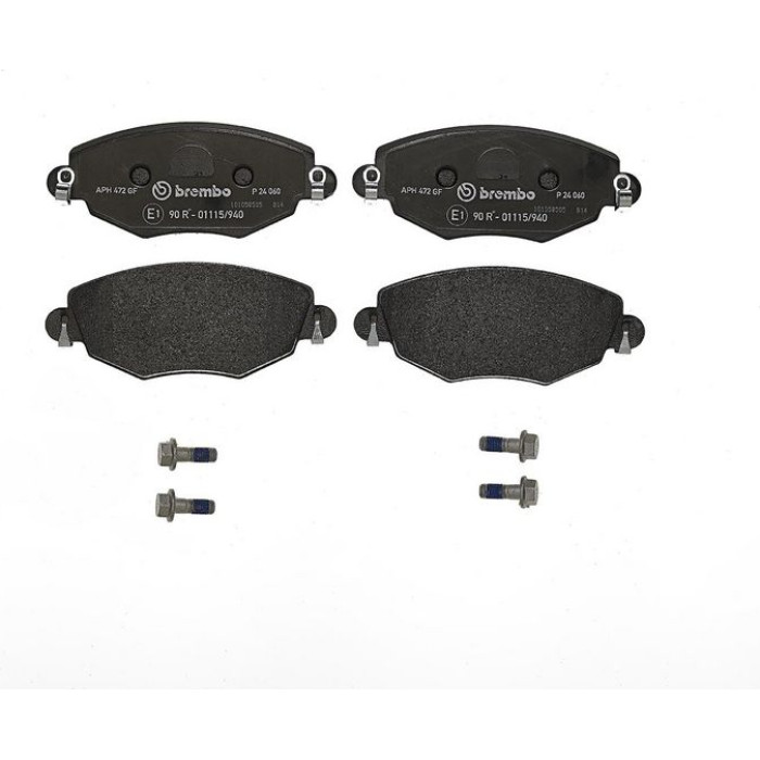 Brembo P 24 060 Bremsbelagsatz, Scheibenbremse PRIME LINE