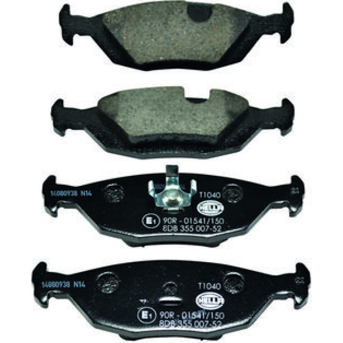 Hella 8DB 355 007-521 Bremsbelagsatz, Scheibenbremse Hella 8DB 355 007-521 Bremsbelagsatz, Scheibenbremse