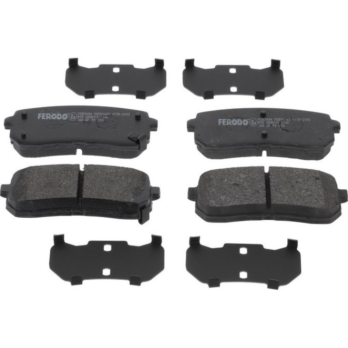 Ferodo FDB5484 Bremsbelagsatz, Scheibenbremse PREMIER ECO FRICTION Ferodo FDB5484 Bremsbelagsatz, Scheibenbremse PREMIER ECO FRICTION