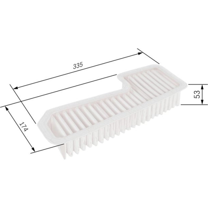 BOSCH F 026 400 158 Luftfilter BOSCH F 026 400 158 Luftfilter