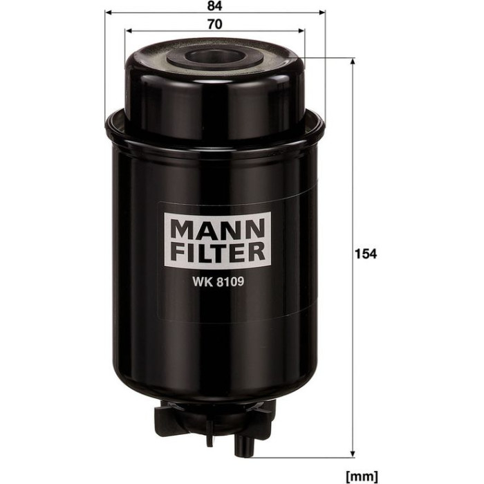 Mann-Filter WK 8109 Kraftstofffilter Mann-Filter WK 8109 Kraftstofffilter