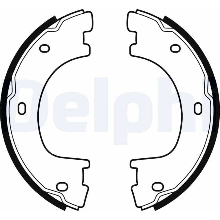 Delphi LS2054 Bremsbackensatz, Feststellbremse