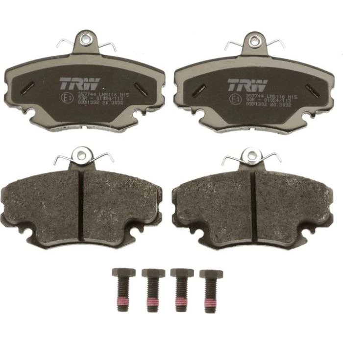 TRW GDB1332 Bremsbelagsatz, Scheibenbremse COTEC TRW GDB1332 Bremsbelagsatz, Scheibenbremse COTEC