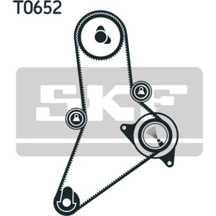 SKF VKMA 02384 Zahnriemensatz SKF VKMA 02384 Zahnriemensatz
