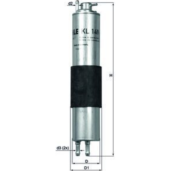 Knecht KL 149 Kraftstofffilter Knecht KL 149 Kraftstofffilter