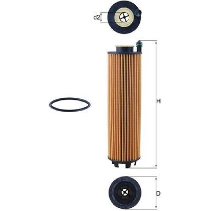 Knecht OX 1301D Ölfilter
